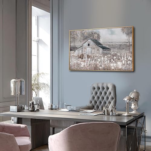 Miniatura 4 de SDYA Lienzo decorativo de pared con diseño de bosque, decoración de pared, impresiones fotográficas de 24 x 36 pulgadas, imágenes para pósteres de