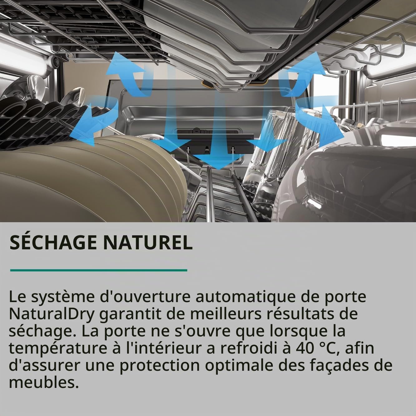 Bauknecht B8I HP42 LC lave-vaisselle entièrement intégré 60 cm 14 places PowerClean Pro Ouverture automatique de la porte MaxiSpace Dynamic Intelligence Silencieux 42 dB Noir