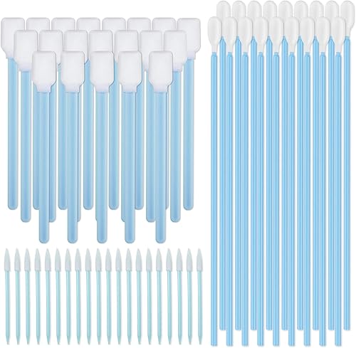 Miniatura 8 de Kit de hisopos de limpieza de espuma multiusos Esponja de esponja sin pelusa para cámara, pistola, impresora de inyección de tinta, lente óptica,