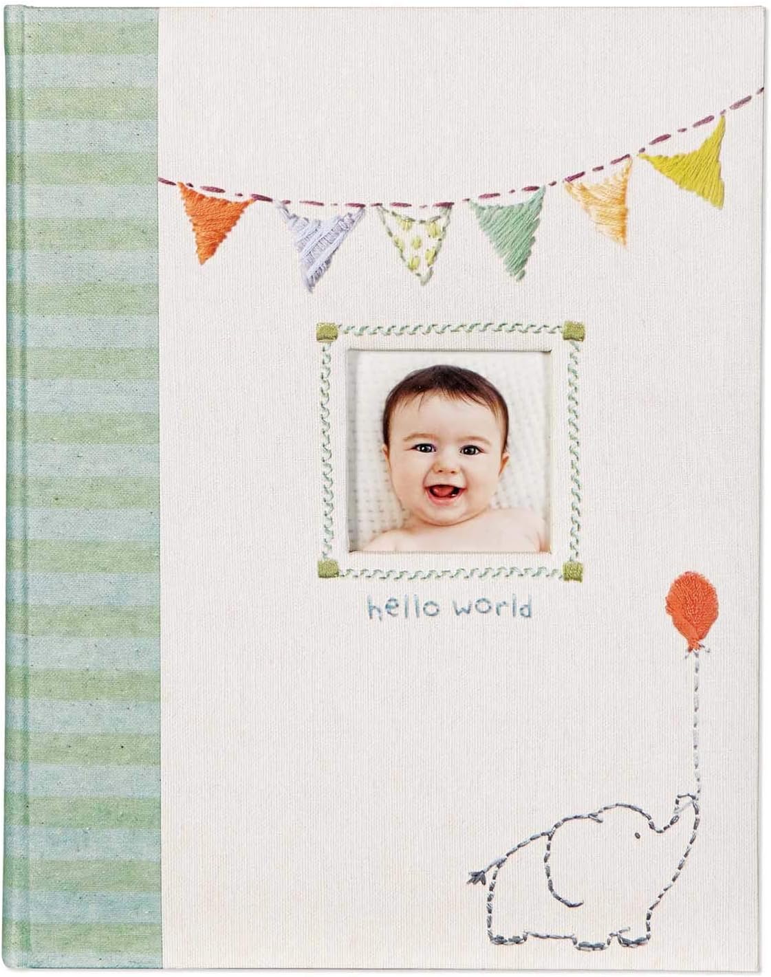 C.R. Gibson First 5 Years Memory Book, Record Memories and Milestones on 64 Beautifully Illustrated Pages - Made With Love
