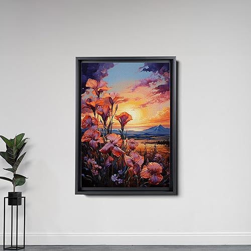 Miniatura 7 de Provence Blooms, Acrylic Iris Prints, Captivating Canvas Wall Art Celebrating the Beauty of Flowers, Decor Canvas, Art Decor