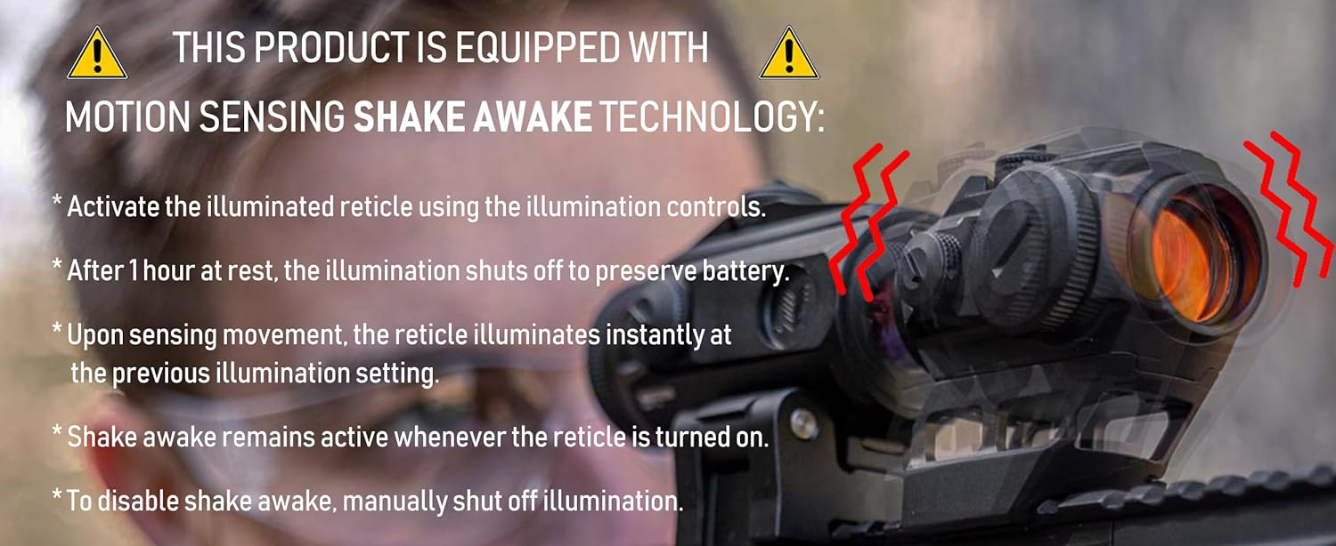 Monstrum Ghost Red Dot Sight | with Absolute Co-Witness Riser Mount