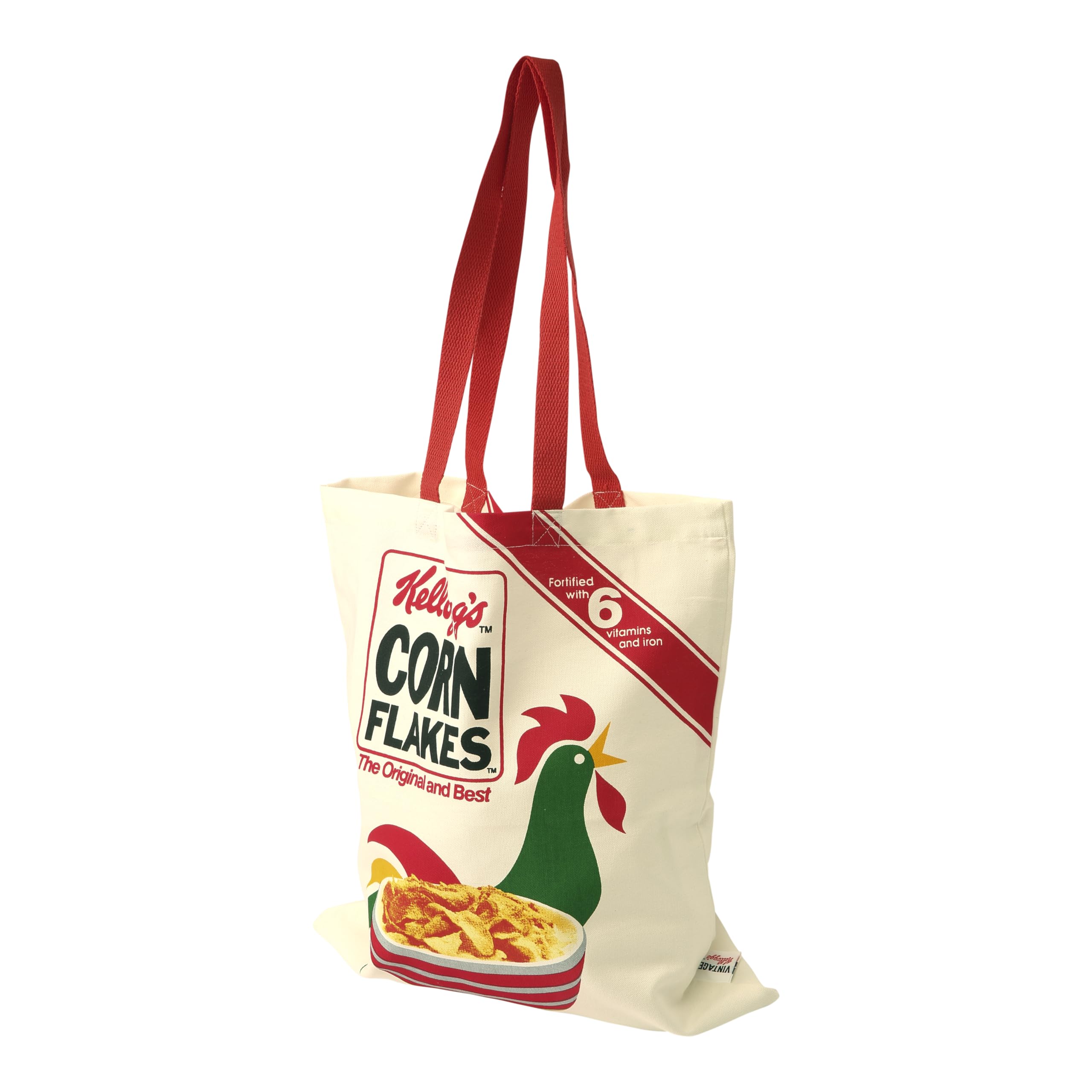 Vintage Kelloggs Cornflakes Cockerel Tote Bag
