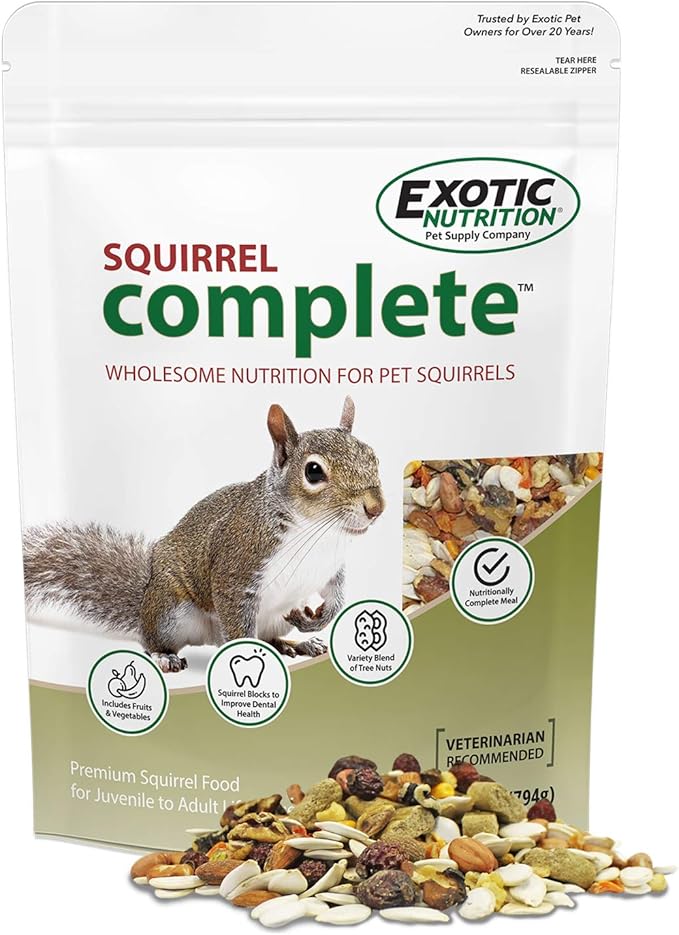 Squirrel Complete (1.75 lb.) Healthy Natural Food Nutritionally