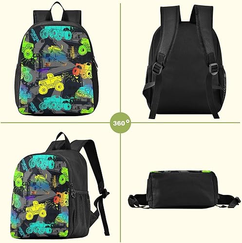 Miniatura 6 de Mochila de dinosaurio para niños pequeños, mini mochila impermeable para niños y niñas, color 02, Pequeño