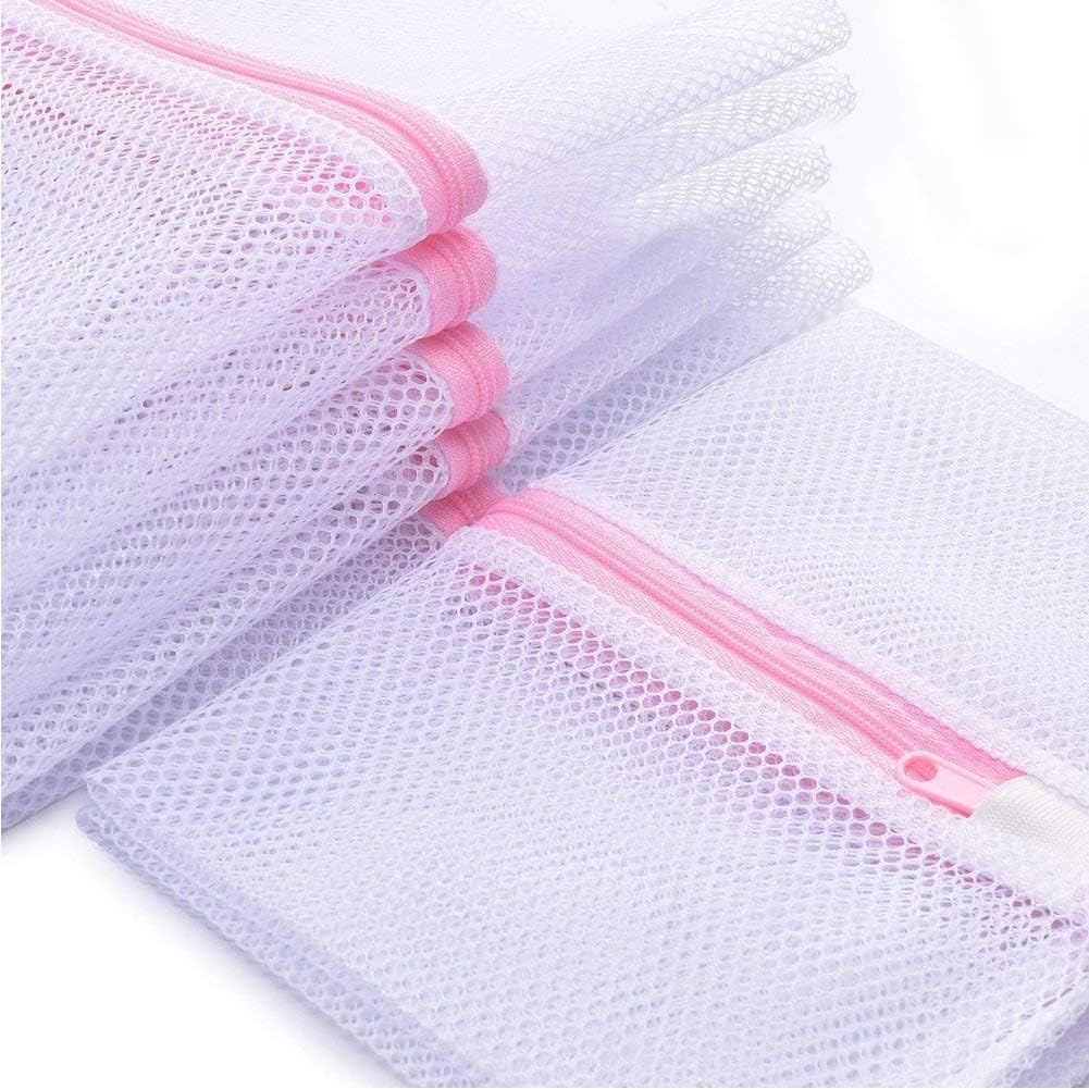 Mesh Laundry Bag, Set of 5 Mesh Laundry Washing Bags 5 Medium 5 L and 5XL for Laundry,Blouse