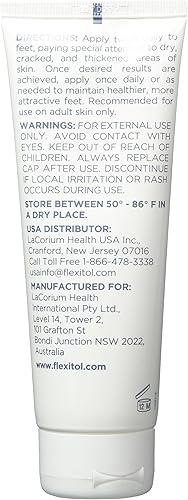 Miniatura 2 de Flexitol Bálsamo de talón de 4 onzas (paquete de 2), crema hidratante y exfoliante para los pies. Alivio rápido de la piel áspera, seca y agrietada