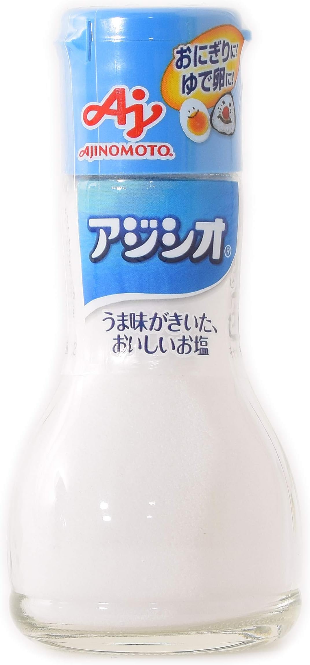 Ajinomoto Ajishio Salt 2.11ounce(60g), One Touch Bottle,Japanese Seasoning