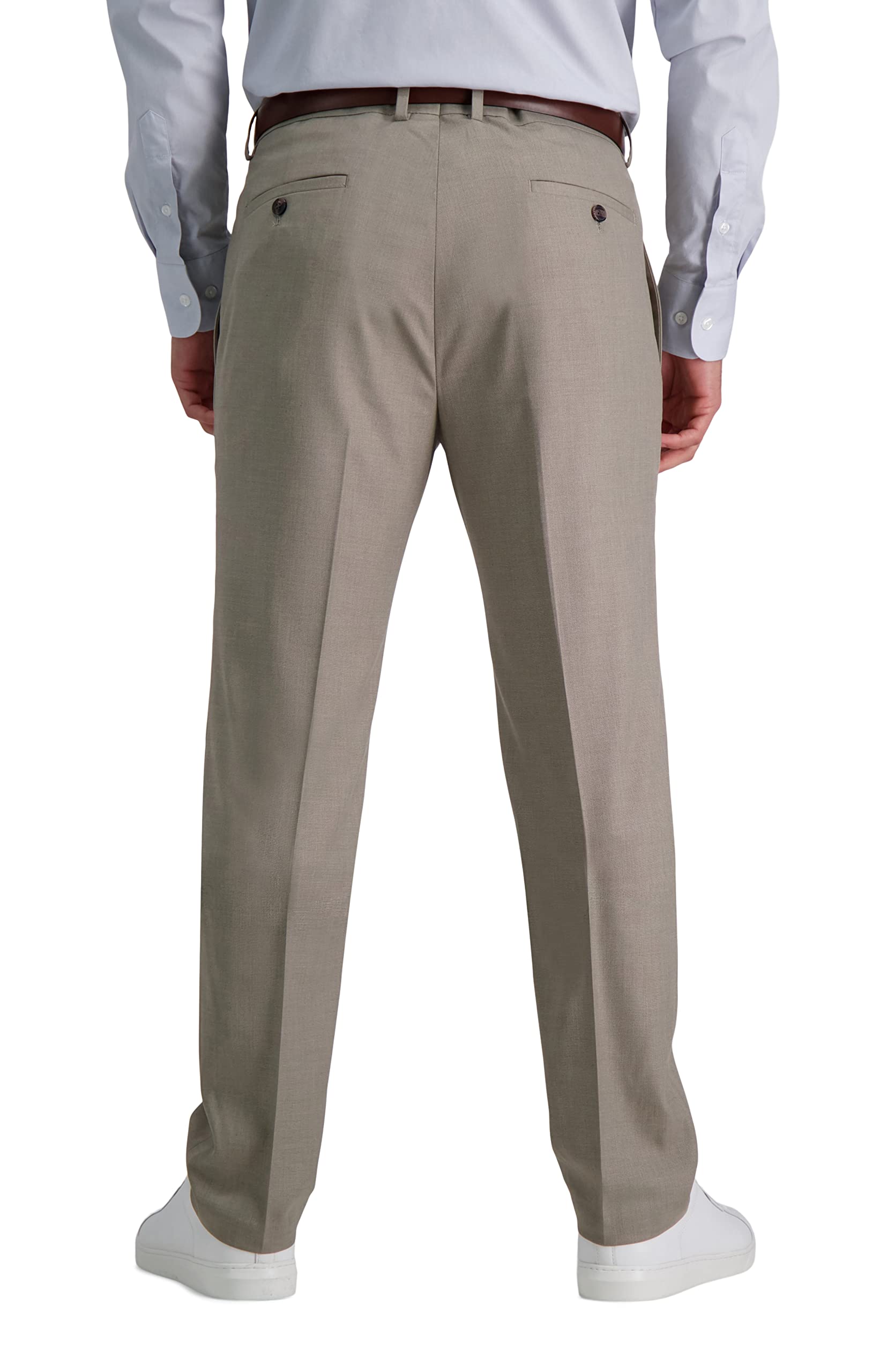 Kenneth Cole REACTION - Slim Fit Solid Performance Dress Pant, Pantaloni Eleganti Uomo