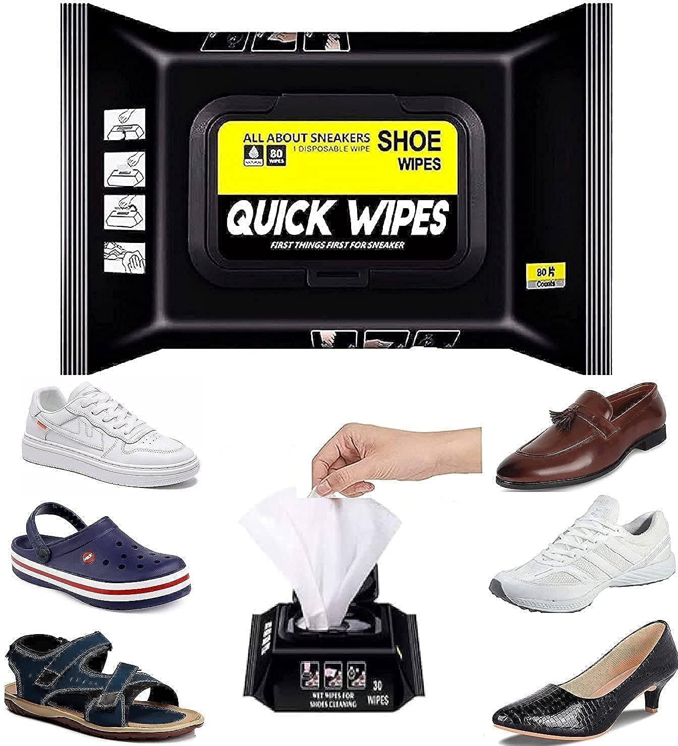 SAJANI Portable Sneakers Cleaner Shoe Wipes, Quick Remove Dirt Stain Shoe Cleaner Wipes, Shoe Wipes for Sneakers Cleaning Kit (Pack of 1) (Shoe Wipes) (B0CCRXHMC7) Amazon Price History, Amazon Price Tracker