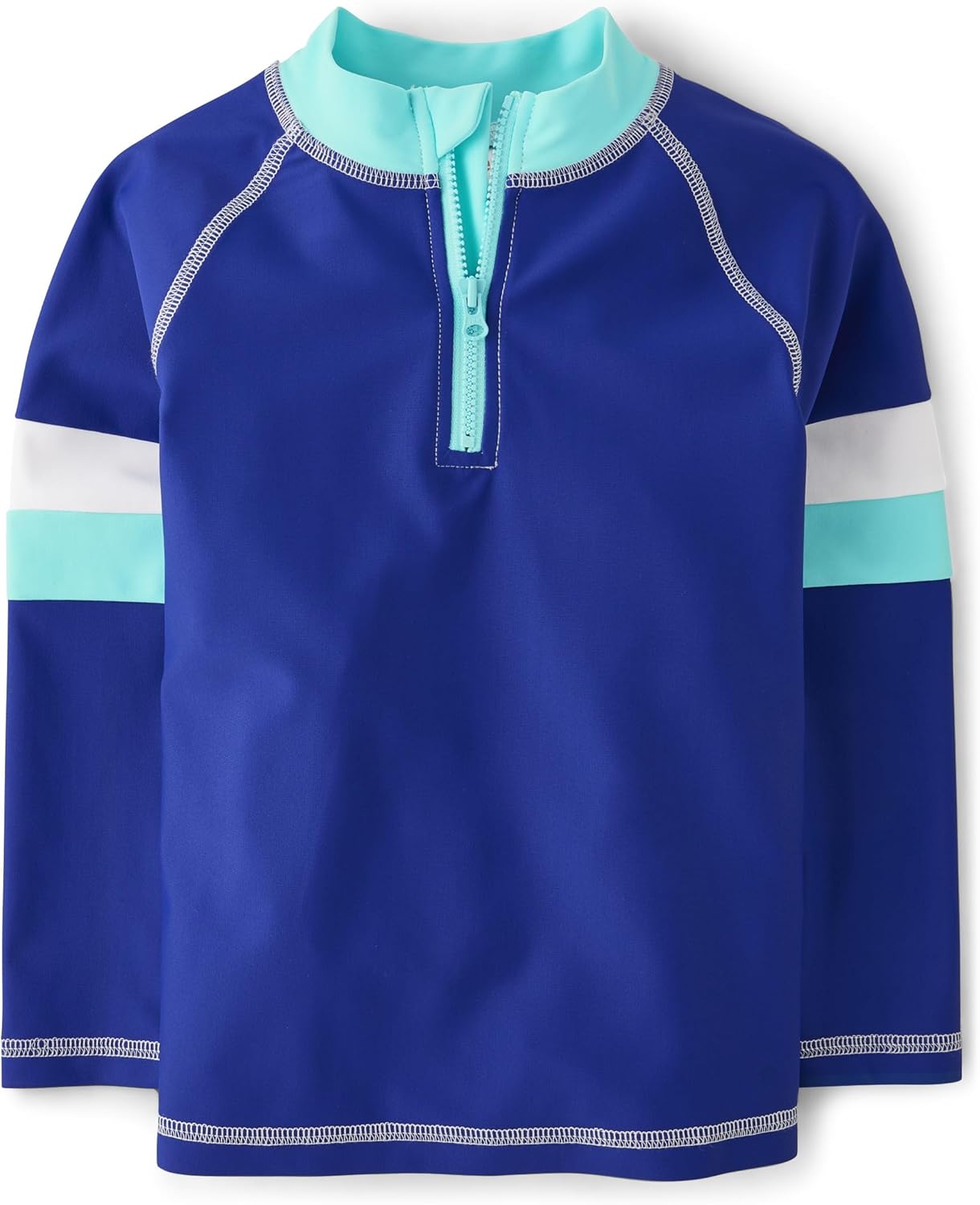 Gymboree Boys’ and Toddler Embroidered Long Sleeve Rashguard Gymboree Boys’ and Toddler Embroidered Long Sleeve Rashguard