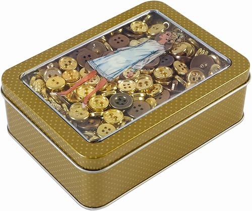 Miniatura 3 de Simplicity Vintage 170001775 Retro Patrón de costura Obra de Arte Botones Botones con Botones Variados, Blanco