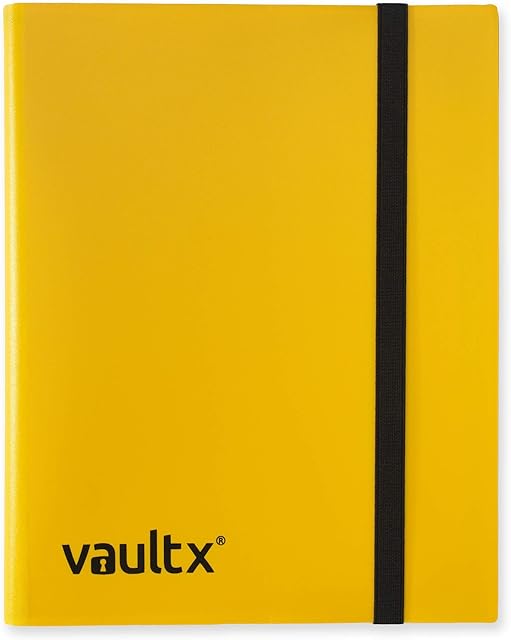 Vault X ® Binder - 9 Pocket Trading Card Album Folder - 360 Side Loading Pocket Binder for TCG