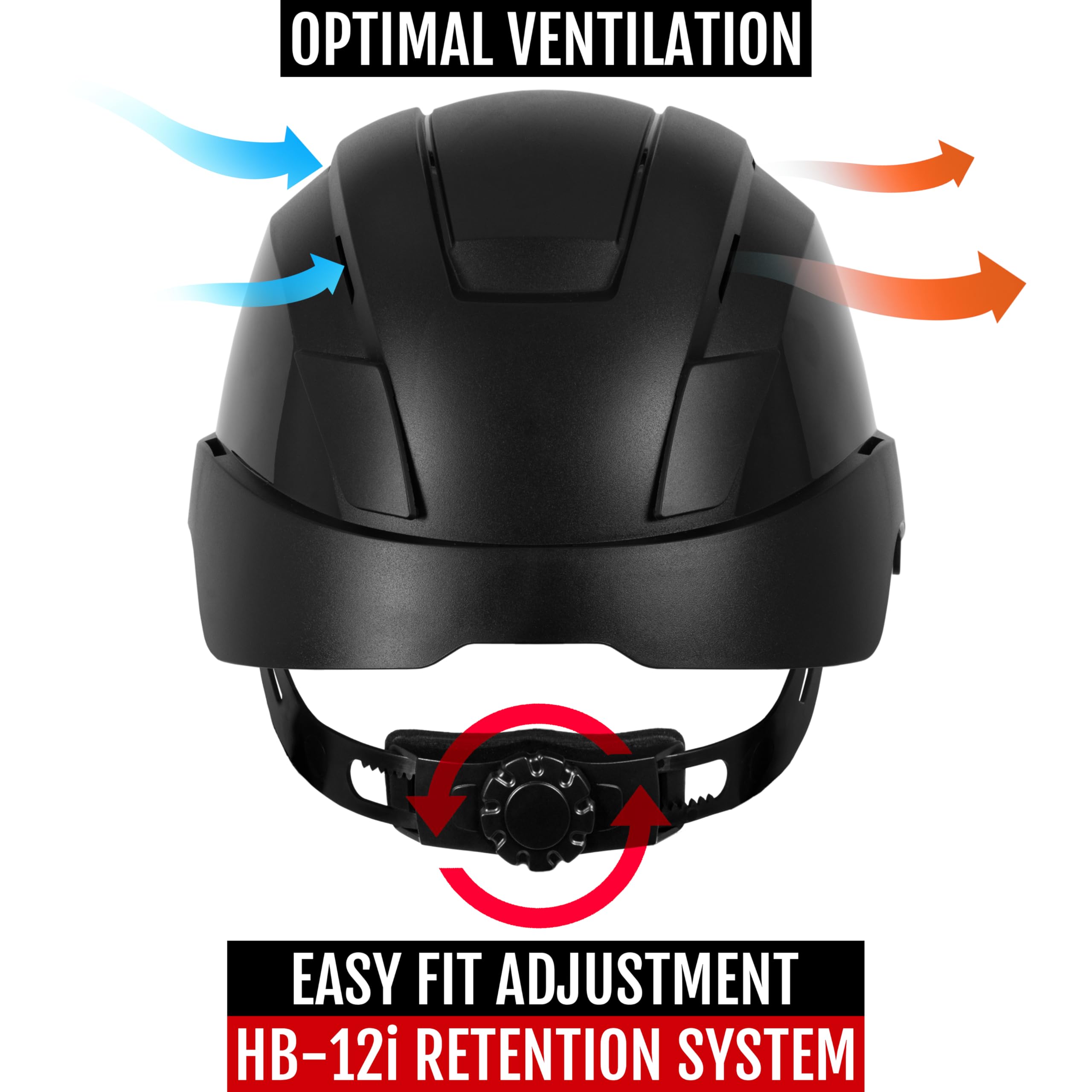 ACE Patera Premium Casque de Protection - Casque de Chantier et d'alpinisme pour Le Travail et Le Sport - Casque d'escalade léger et Casque de Chantier