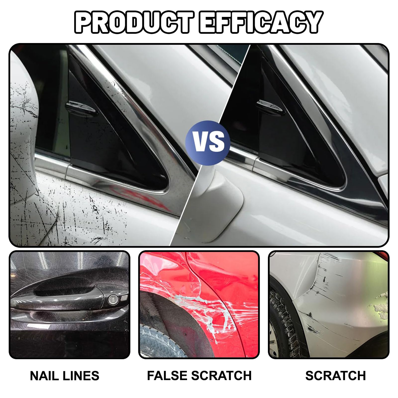 Nurafix Auto Spray Kratzer Entfernen, Nura Fix Kratzerentferner, Nano Spray Auto Für Glanz Und Schutz, Kratzer Entferner Remove Scratches (2) - 3