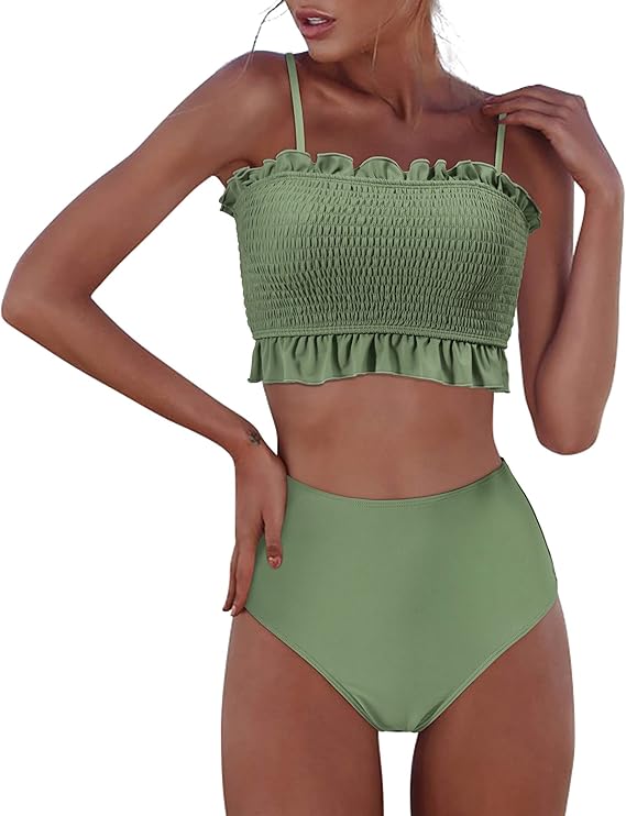 Shirred swimsuit Clearance