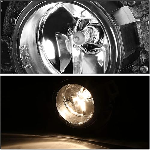 Miniatura 2 de DNA MOTORING FL-NS029-CH - Luz antiniebla para parachoques delantero para el lado del conductor y del pasajero, mejora la visibilidad compatible con