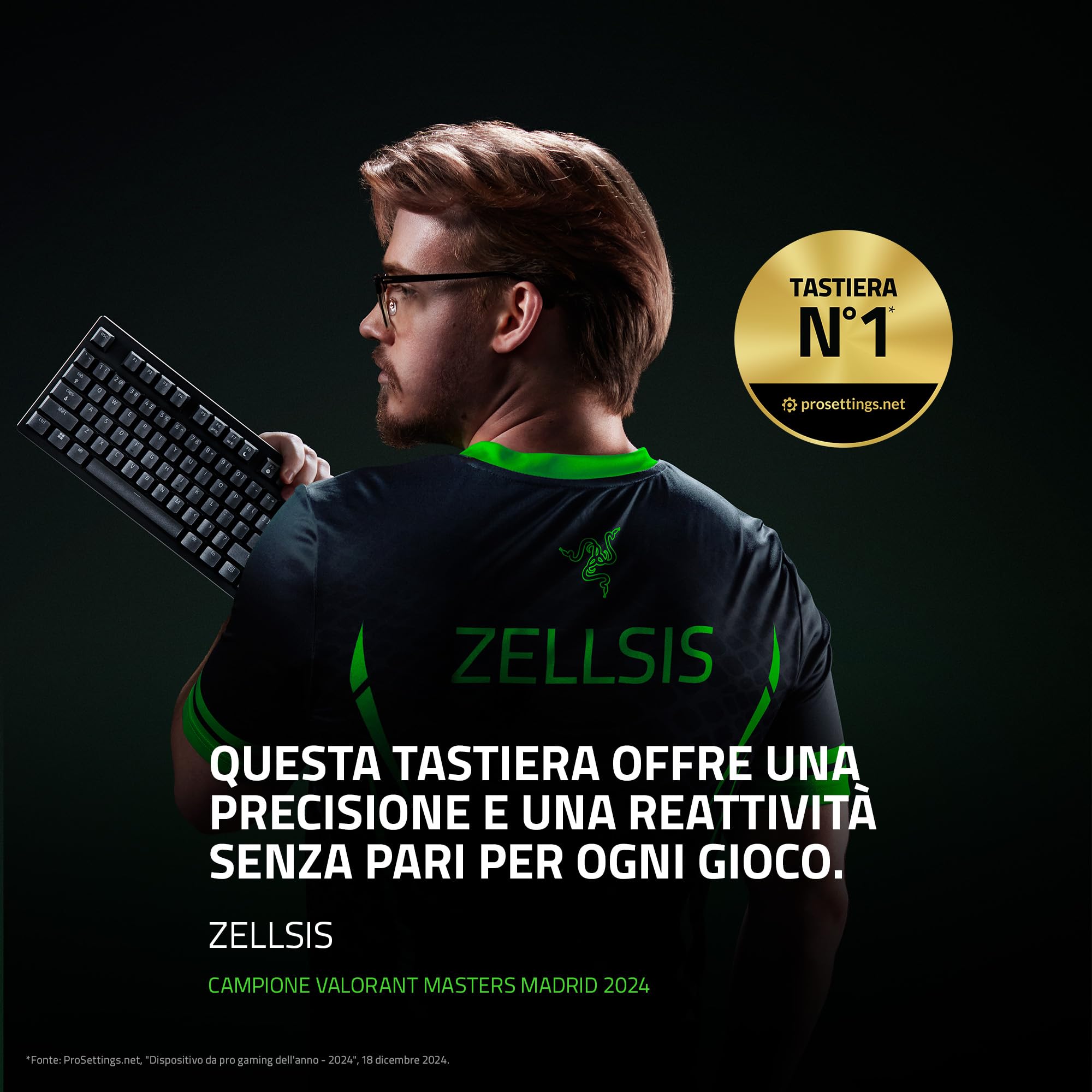 Razer Huntsman V3 Pro Tenkeyless Analog Keyboard - Dettaglio