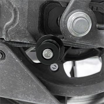 Crash Protector 6mm Swingarm Spool Slider Stand Screws Fit For Aprilia RSV4 RSV1000/R RS660 Tuono V4R/R 660 Tuareg RS457 RS V4 1100RR Chain Rear Swingarm Cover(Titanium)