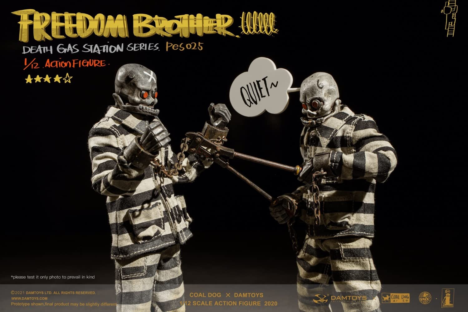 その他 DAMTOYS x COALDOG 1/12 FREEDOM BROTHERS Amazon.co.jp: 【Tbmodel】Damtoys x Coal Dog 1/12 アクション