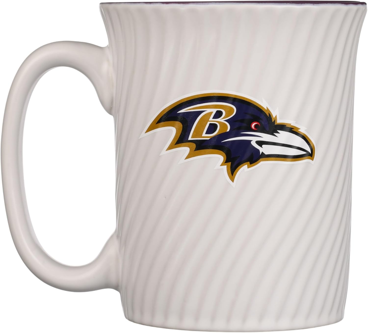 The Memory Company Officially Licensed 15oz Swirl Mug, Baltimore Ravens