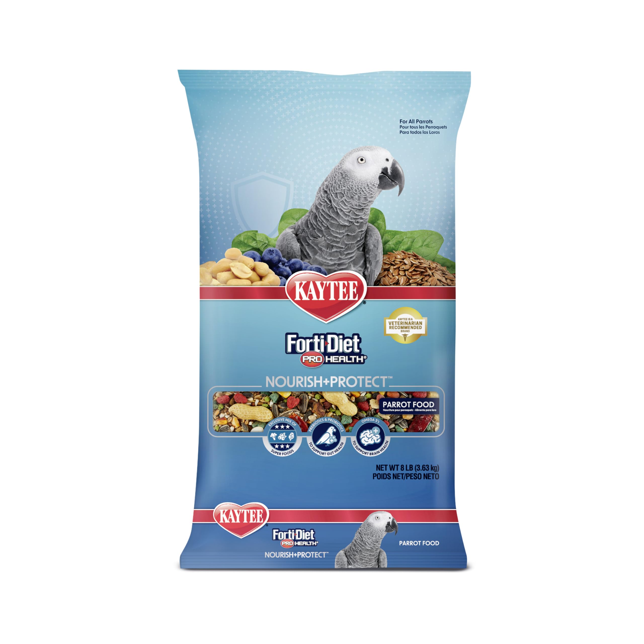 Kaytee Forti Dieta Pro Salud pájaros Comida para Loros