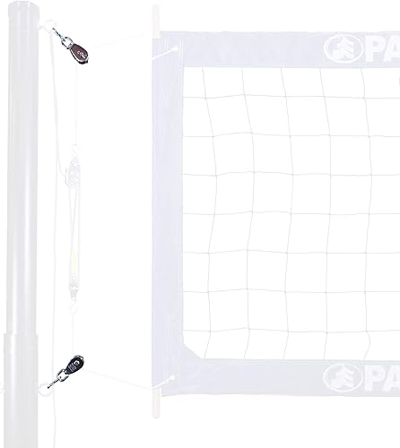 Miniatura 2 de Park & Sun Sports Sistema avanzado de fijación de polea de red de voleibol de cable: equipado con poleas de 0.157-1.260 in y mosquetones de 3