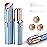 Facial Hair Removal for Women, Face Razors for Women\'s Electric, Rechargeable Women Mustache Remover with 3 Replacement Heads