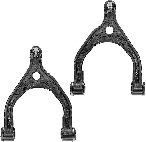 Miniatura 103 de Detroit Axle - 2 brazos de control superiores delanteros para Jeep Grand Cherokee Commander 2005-2010, brazos de control superior con ensamblaje de