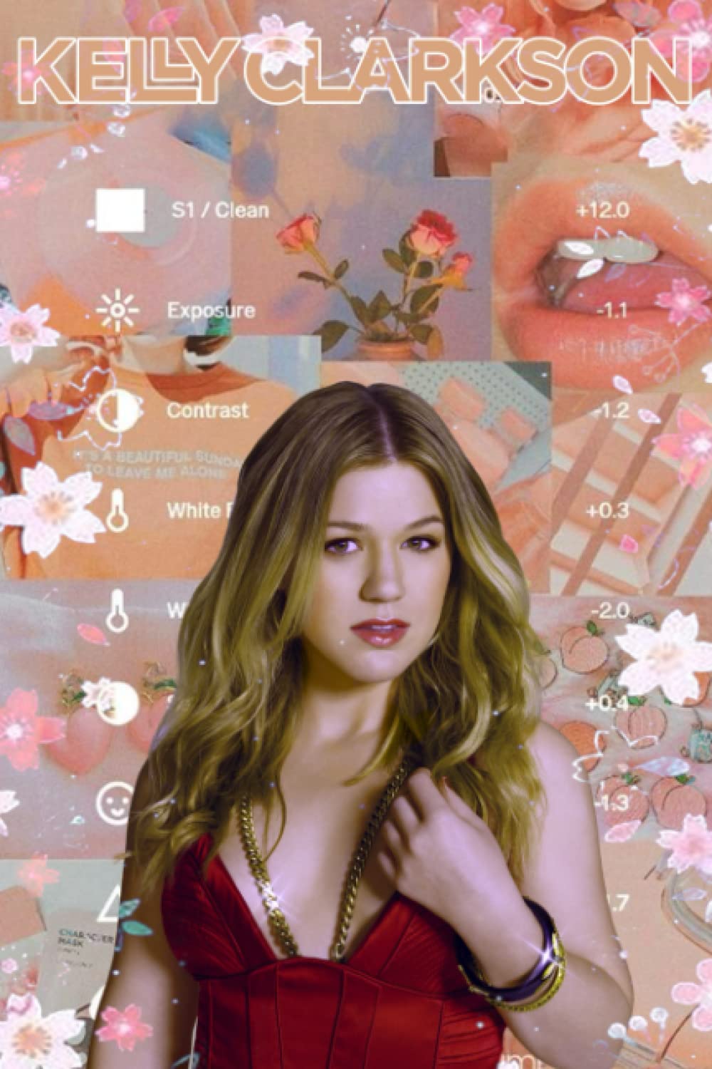 Kelly Clarkson Notebook: Kelly Clarkson Notebook Journal Gift,120 Lined Paper Book for Writing, Perfect Present for Fans, Notebook Diary 6 X 9 Inches