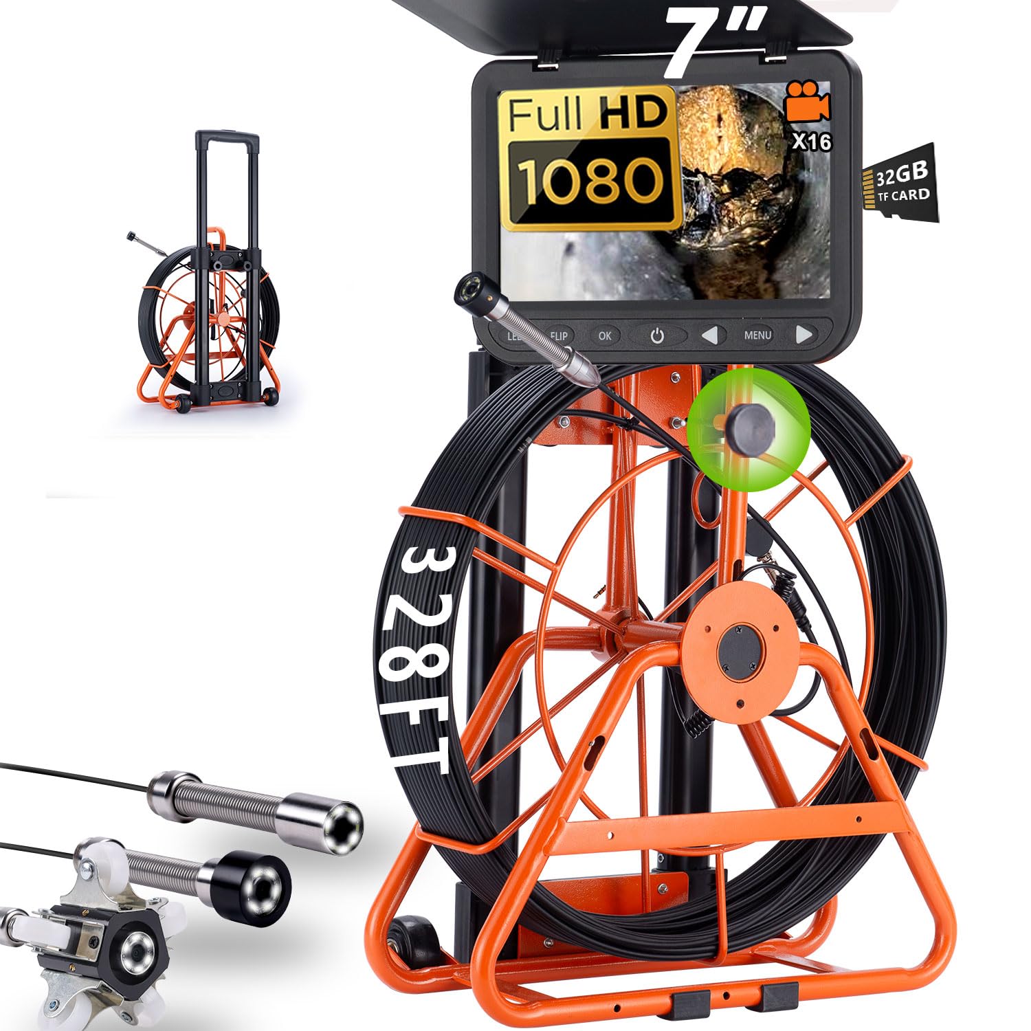 ChoosePRO 328ft Sewer Camera