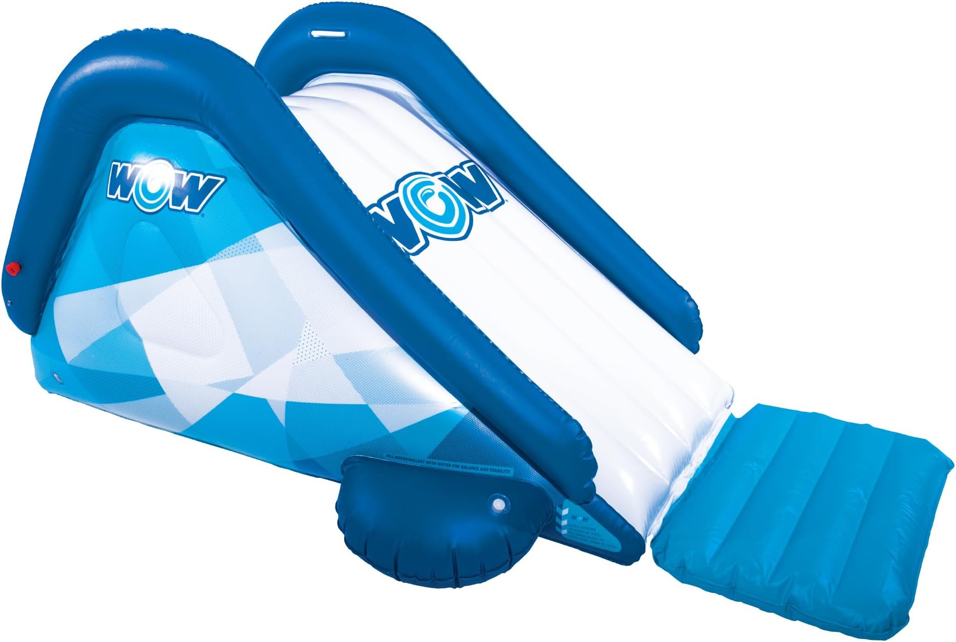 Inflatable Party Pool Slide - Blow Up Waterslide for Kids & Adults - W/Water Sprinkler