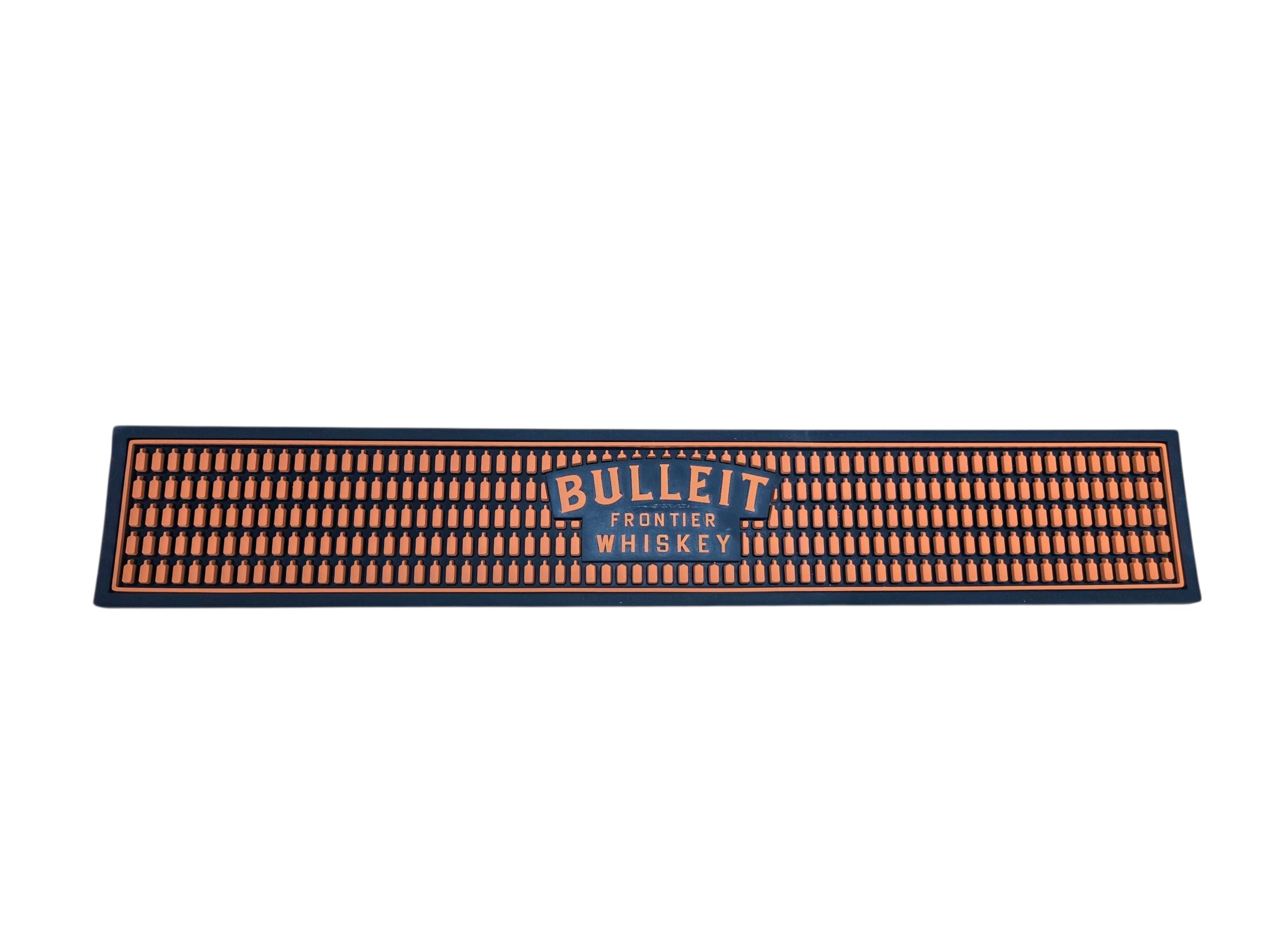 Amazon.com: Bulleit Frontier Whiskey Bar Rail Mat, Premium Rubber