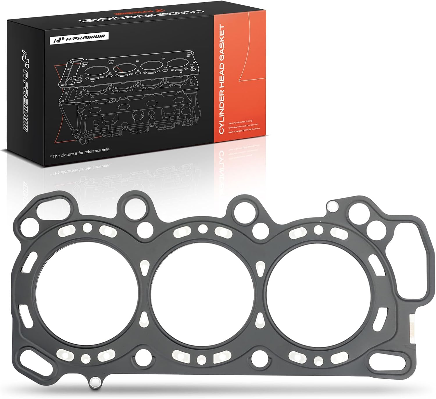 A-Premium V6 3.0L Engine Cylinder Head Gasket Compatible with Honda Accord 1998-2002 & Acura CL 1997-1999, Multi-Layer Steel