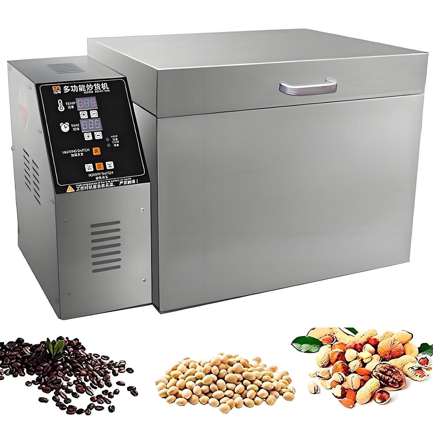 GLBMXDD Commercial Coffee Roaster Machine for Home use, Electric Coffee Bean Roaster, Nut Roasting Machine, Nut Peanut Drum Type Bean Home Coffee Roaster 5Type-110V
