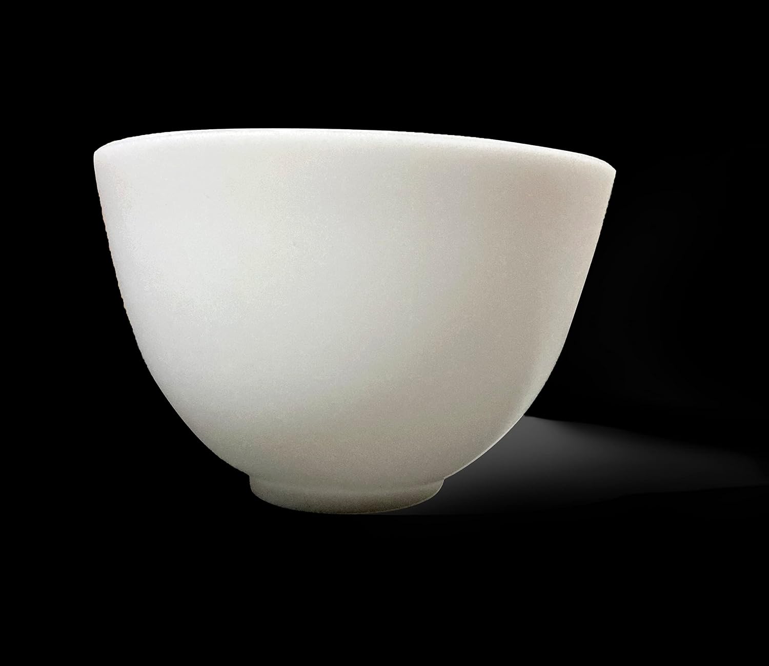 Art&Beauty 2PCS Silicone Mixing Bowls Reusable Prep and Serve Bowls Condiment Bowls Facial Mask Bowl for Skincare, DIY Craft, Mixing Facial Mask, Resin, Acrylic Painting, Holding Ingredient(White)