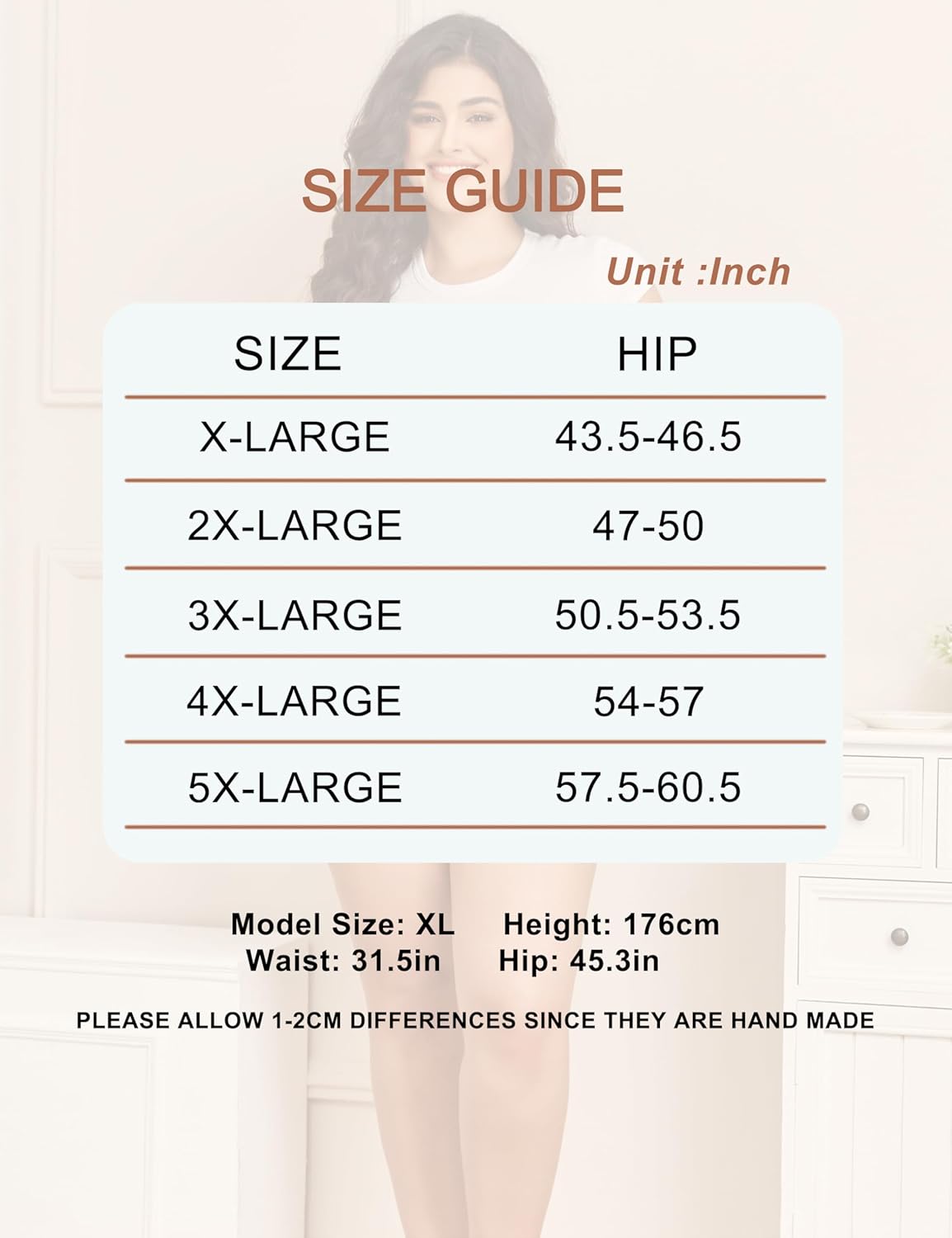 Plus Size Underwear for Women XL-5XL Cotton High Waist Briefs Postpartum Underwear Ladies Full Coverage Panties - Image 6