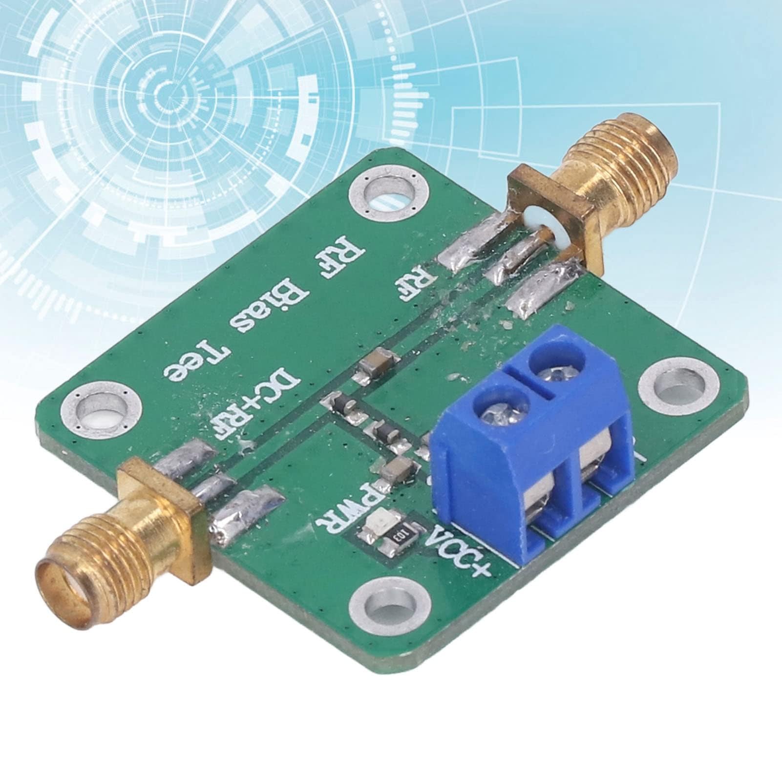 Bias Tee DC Module Filtre RF 10 à 6000MHz pour Systèmes de Communication