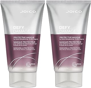 Joico Defy Damage Protective Masque | for Color-Treated Hair | Strengthen Bonds & Preserve Hair Color | with Moringa Seed Oil & Arginine