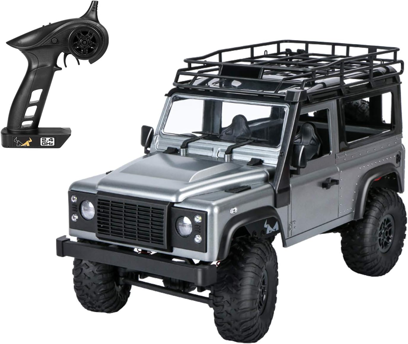 MN 99s RC Car, 1/12 Scale 4WD 2.4G Remote Control Car for Kids and Adults, RTR RC Crawler Off-Road Truck for Land Rover Vehicle Models