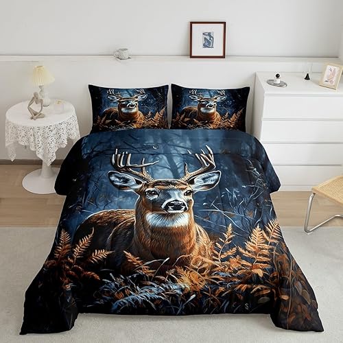 Miniatura 9 de Juego de edredón con estampado rojo, juego de ropa de cama de color atardecer, edredón de rayas exóticas tropicales rojas para niños y niñas, juego