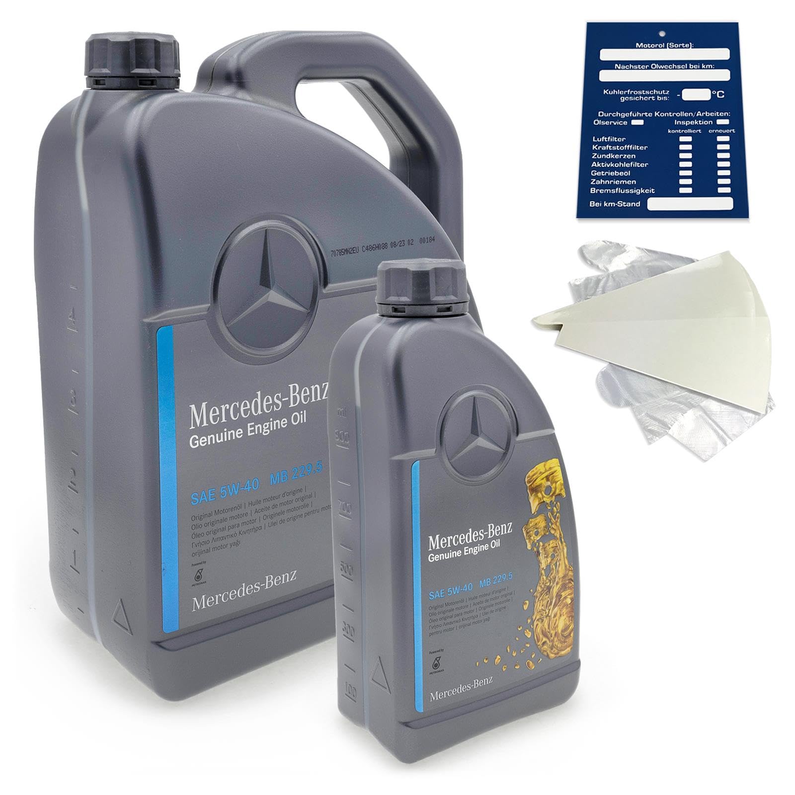 Mercedes-Benz Original Motorenöl SET 5W-40 MB 229.5 6 Liter