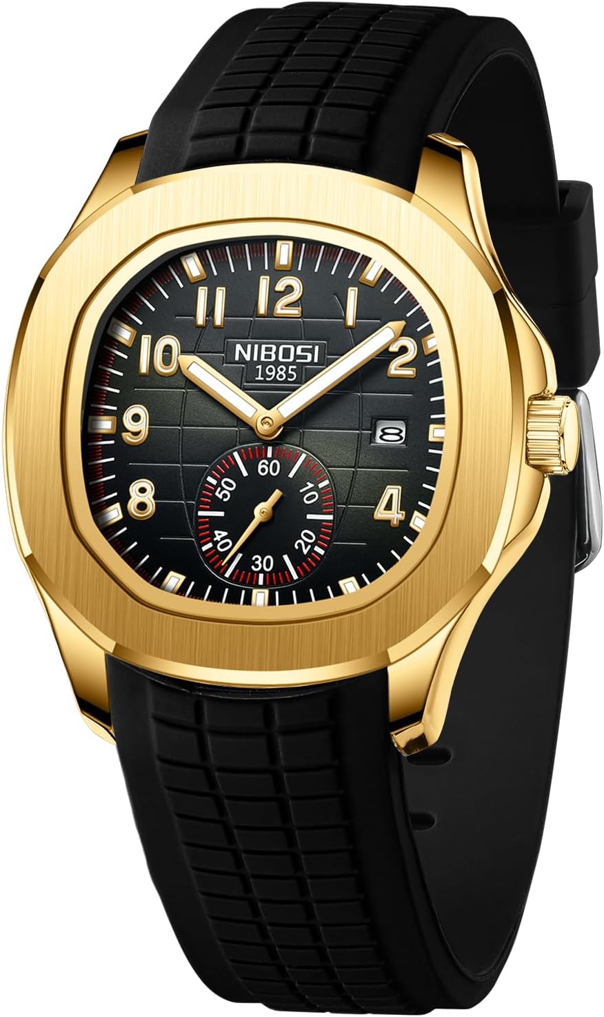 NIBOSI Mens Watches Analog Military Watch with Calendar...