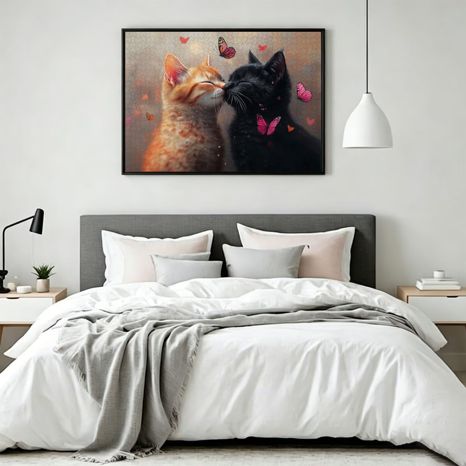Puzzle 4000 elementów motyl wyzwanie klasyczne puzzle, n-268 | Rodzinne puzzle, zajęcia relaksacyjne, trudna sztuka puzzle koty, niepożądane wyzwanie, prezent dla kobiet