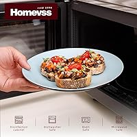 Vista 40 de Colors Life juego de vajilla, exterior negro brillante con interior de color mate