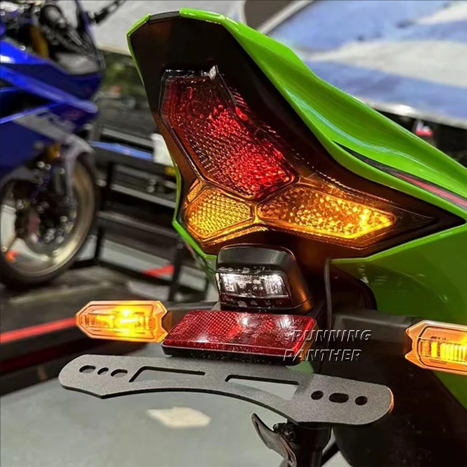 Amazon.com: New for KAWASAKI ZX-4R ZX-4RR Fender Eliminator Kit