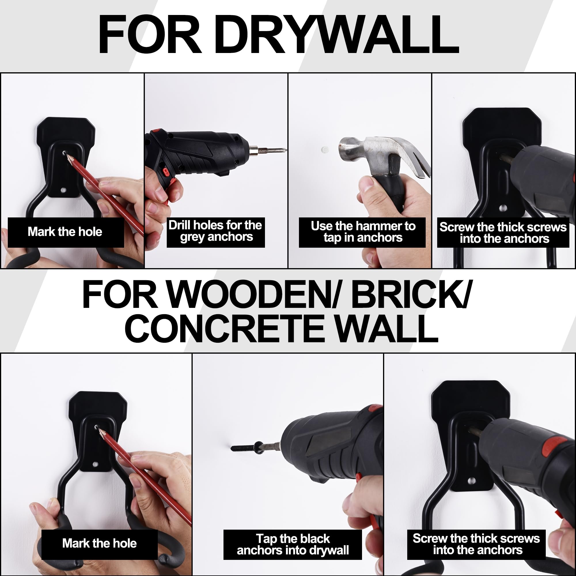 Power Tool Rack Tool Organizer Heevir Slatwall Power Tool Hanger