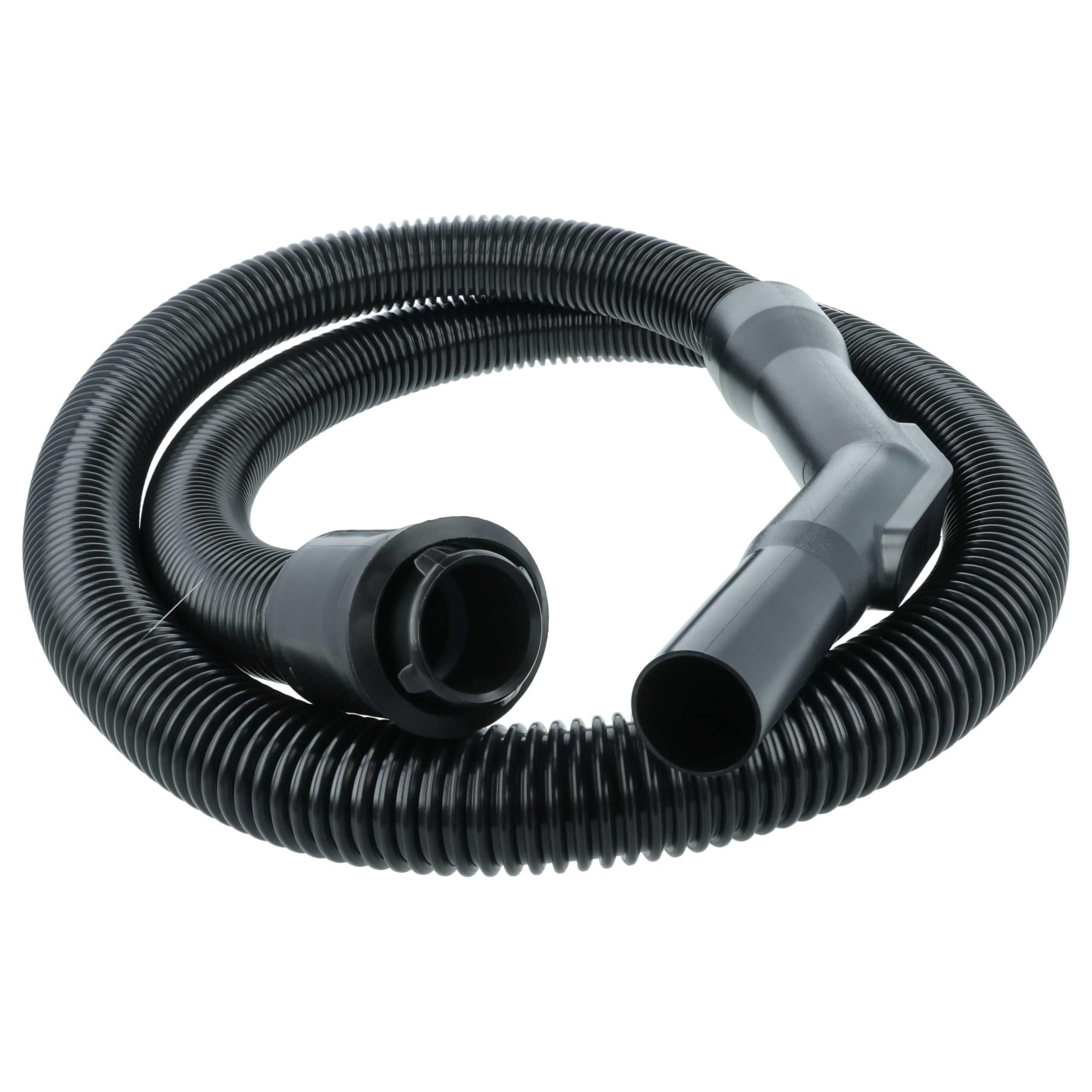 vhbw Tubo flexible compatible con Nilfisk King Key Account Old, Pelican, Special aspiradora con 32 mm conexión, negro con mango