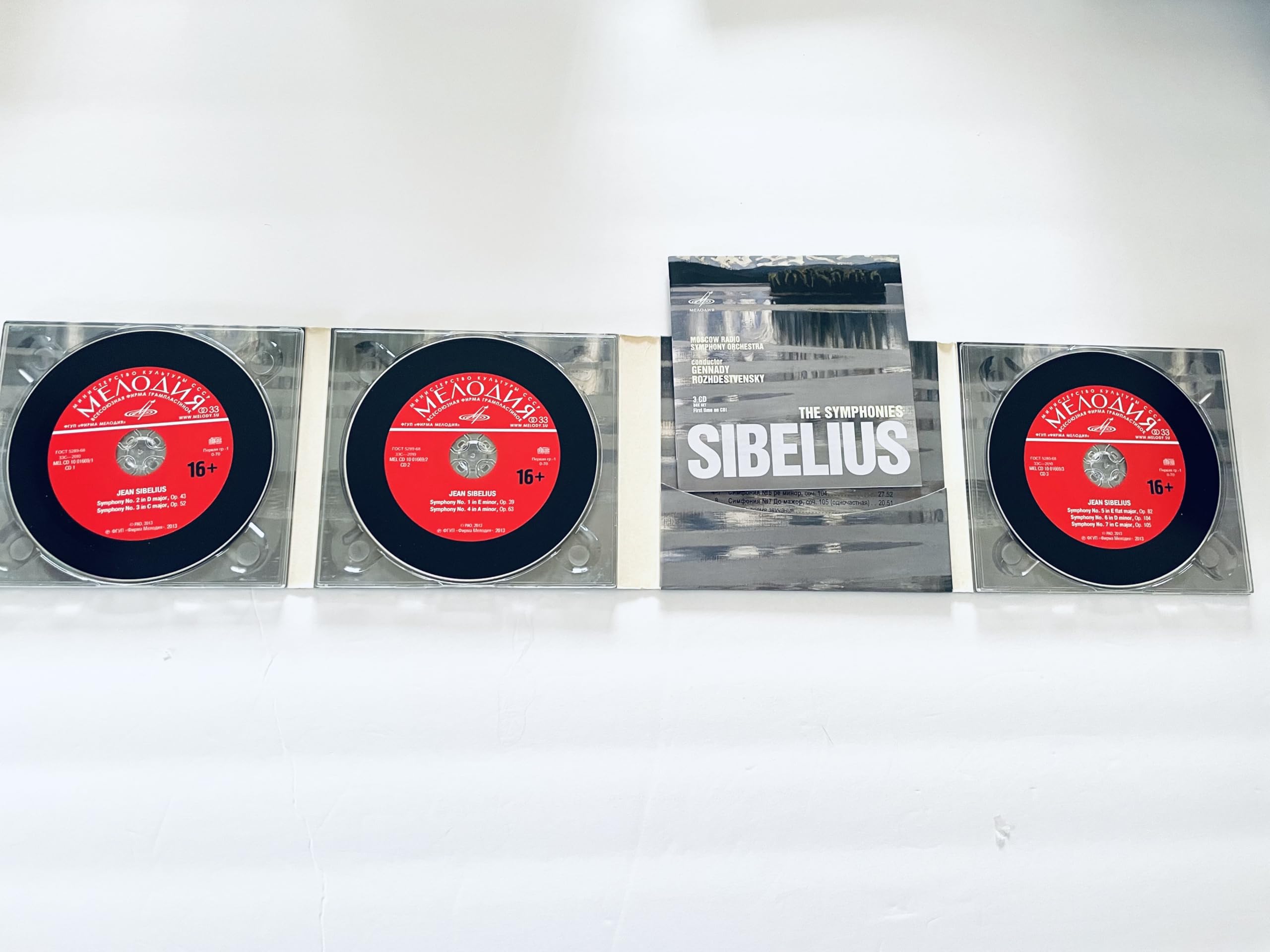 Sibelius : Intégrale des Symphonies