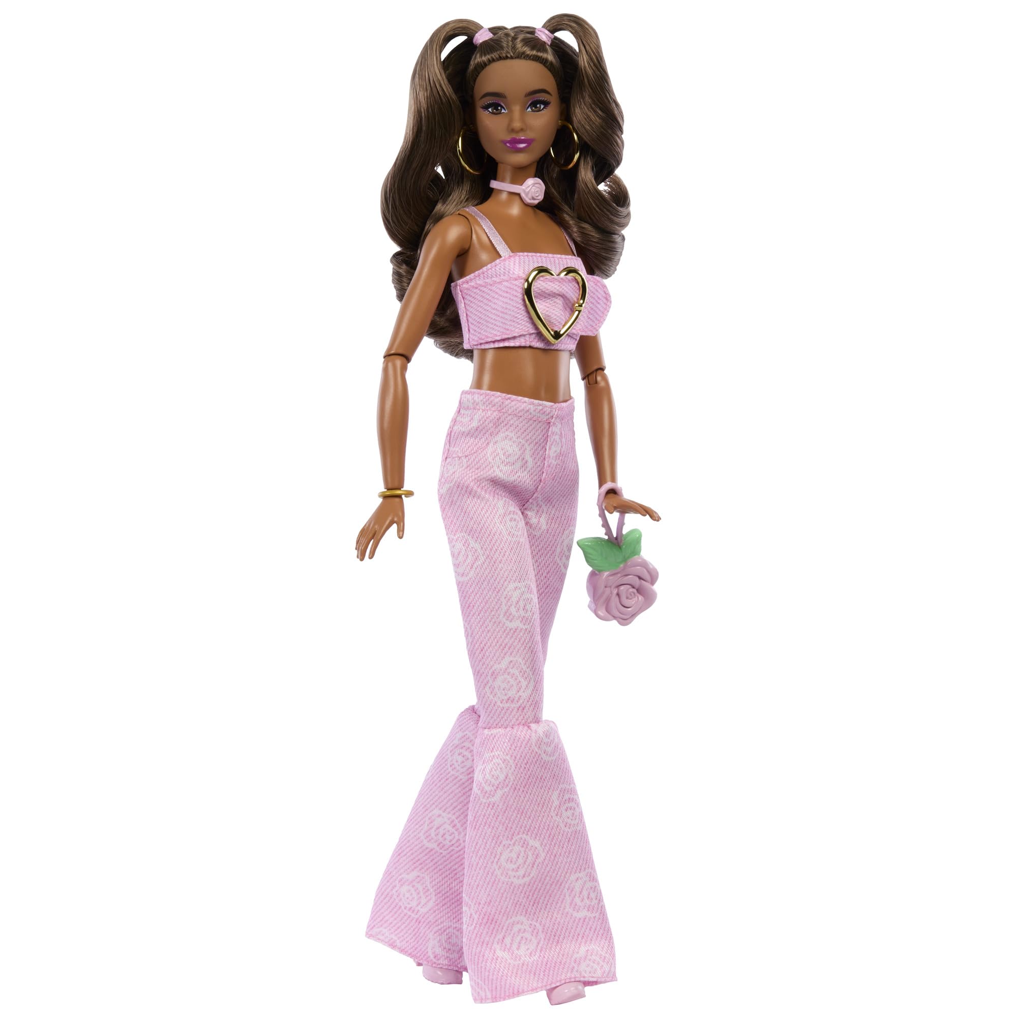 Amazon.co.jp: バービー(Barbie) デラックススタイル ピンクフレア